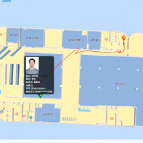 UWB精准定位视频（室内）